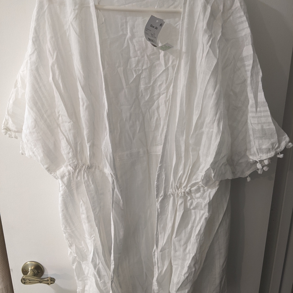 White Cotton Cover